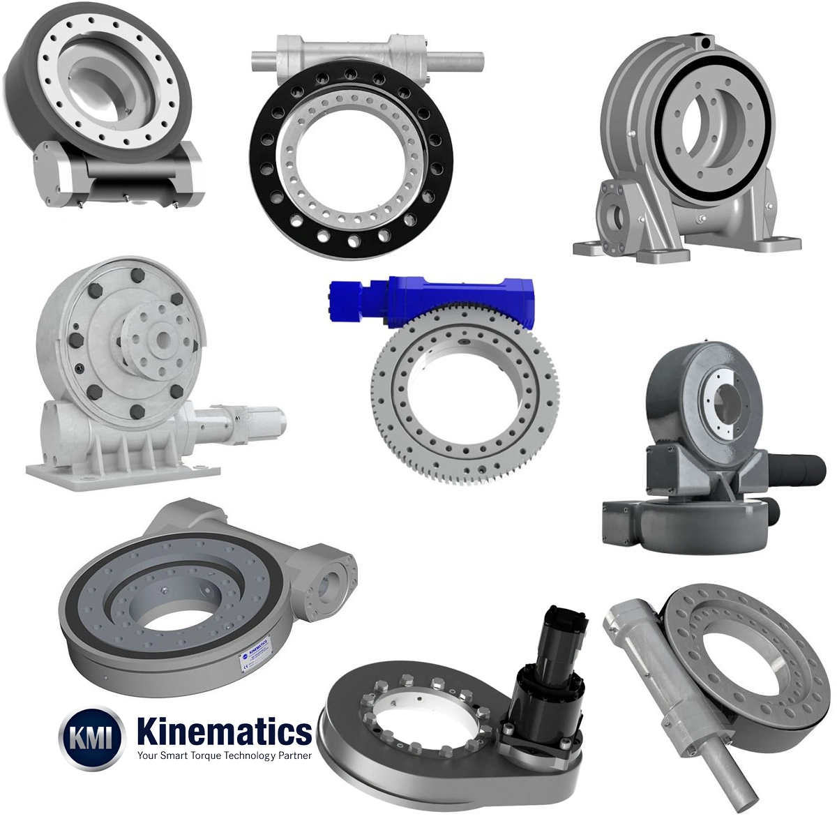 Περιστροφικοί Μειωτήρες (Slew Drives) – KMI Kinematics