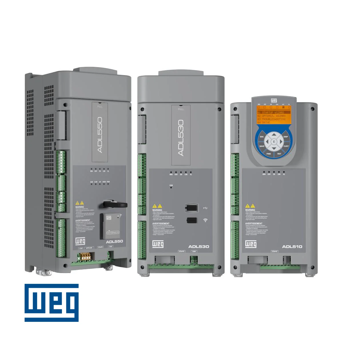 Inverters για Ανελκυστήρες - WEG