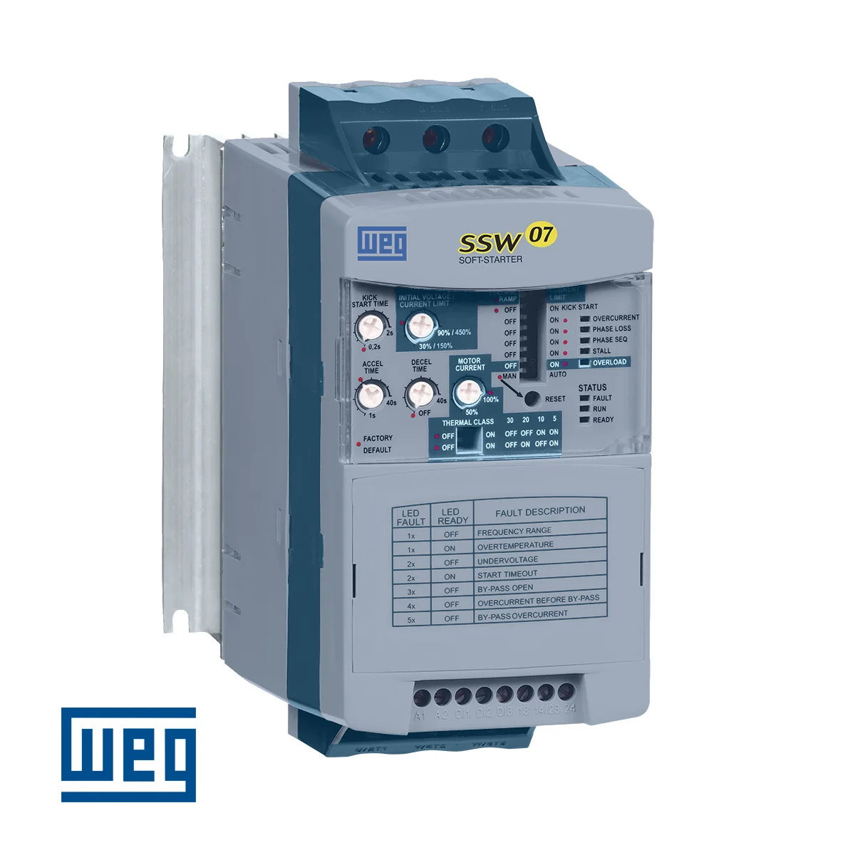 Αυτόνομοι Ομαλοί Εκκινητές (Soft Starters) - WEG