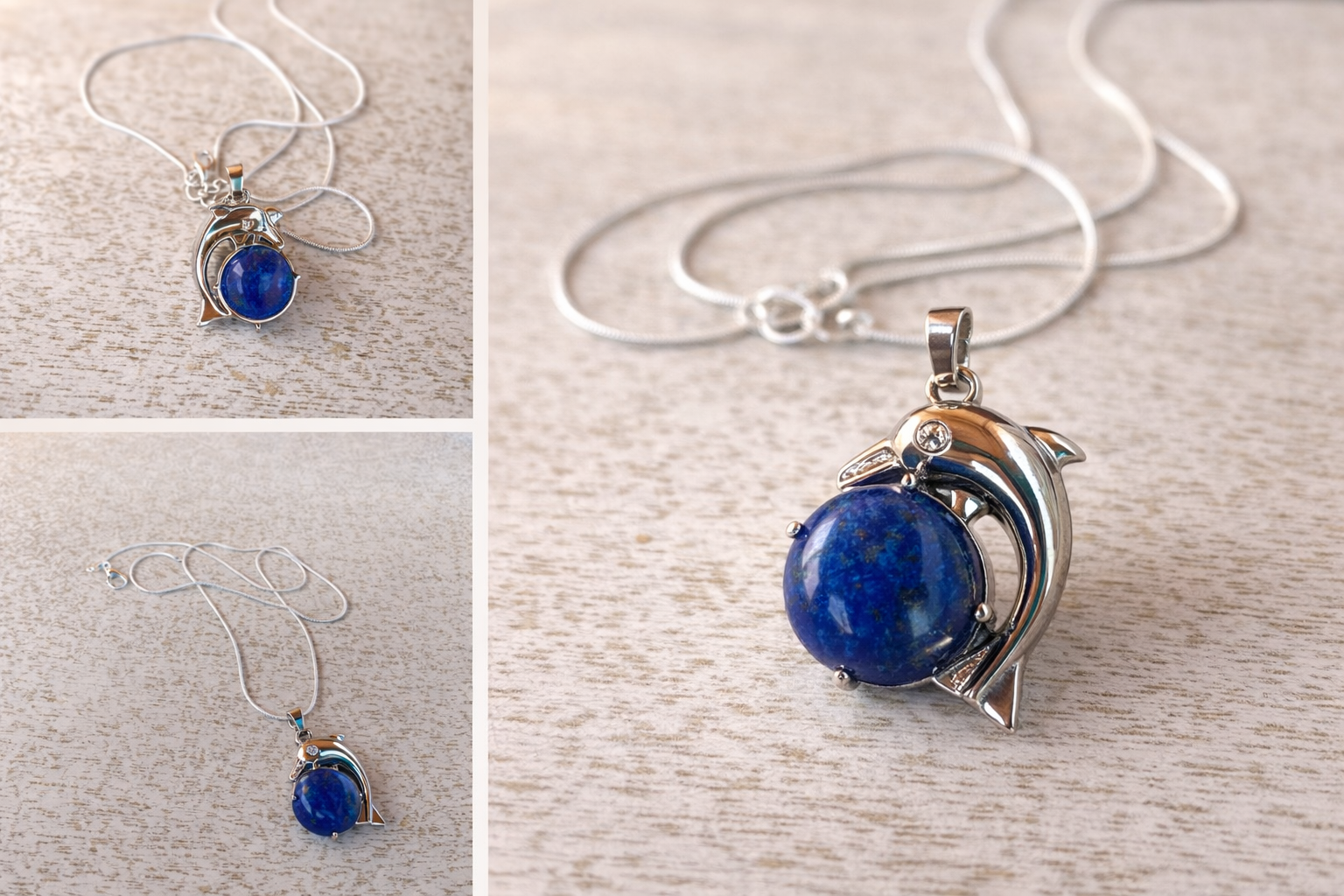 Colier Mesagerul Adevărului – Talisman Lapis Lazuli