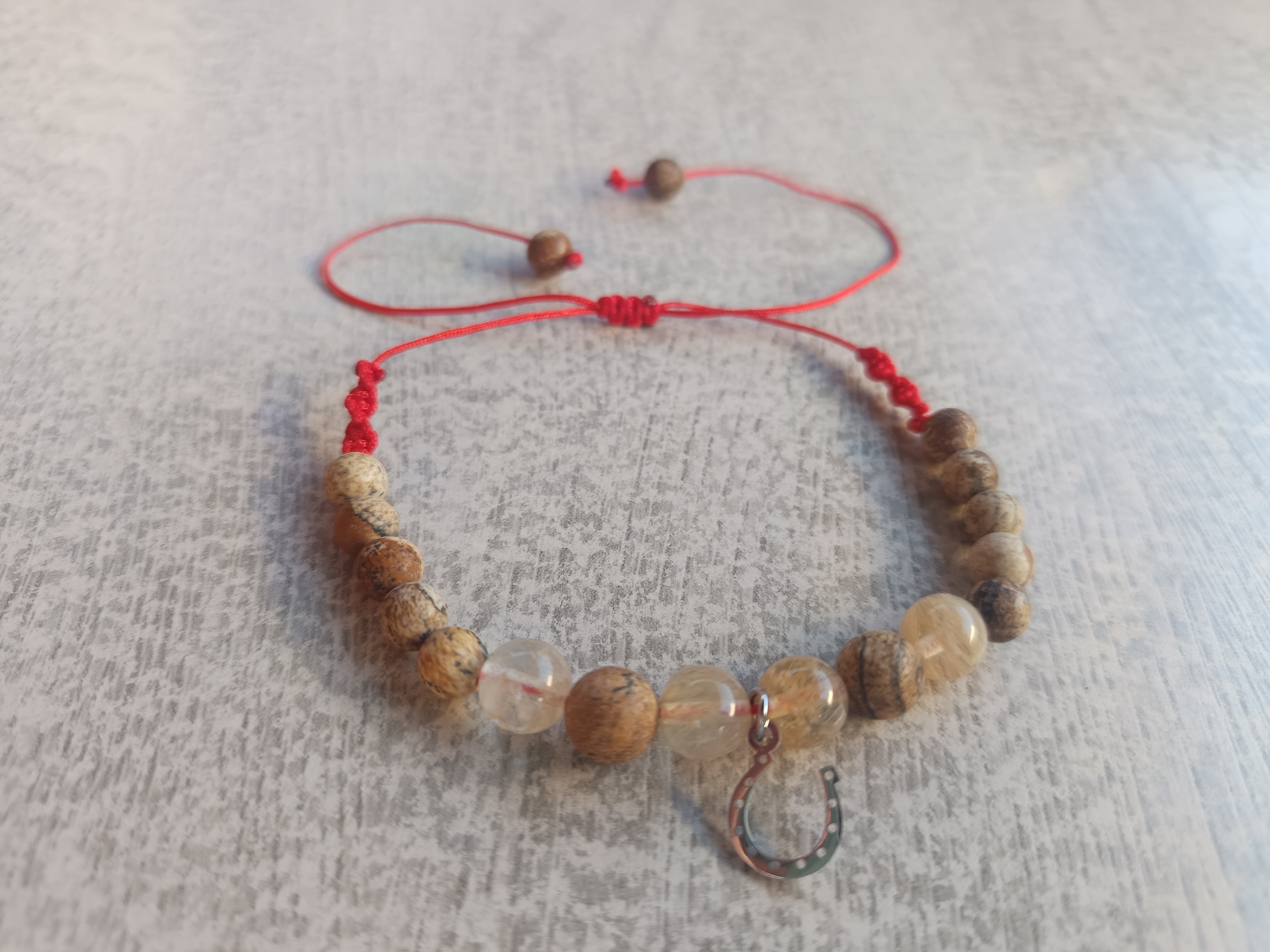 Brățară Energia Prosperității – Talisman cu Citrin și Jasp