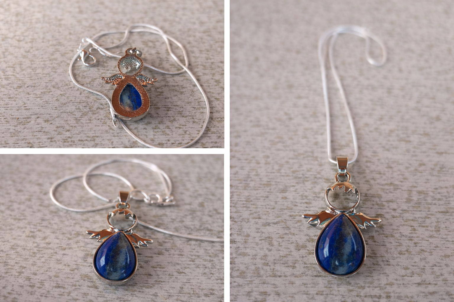 Colier Îngerul Clarității – Talisman Sodalit