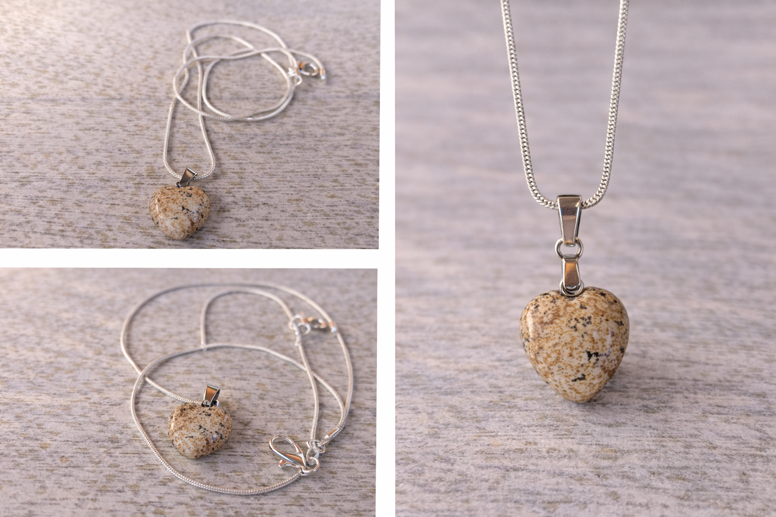 Colier Inima Pământului – Talisman Jasp