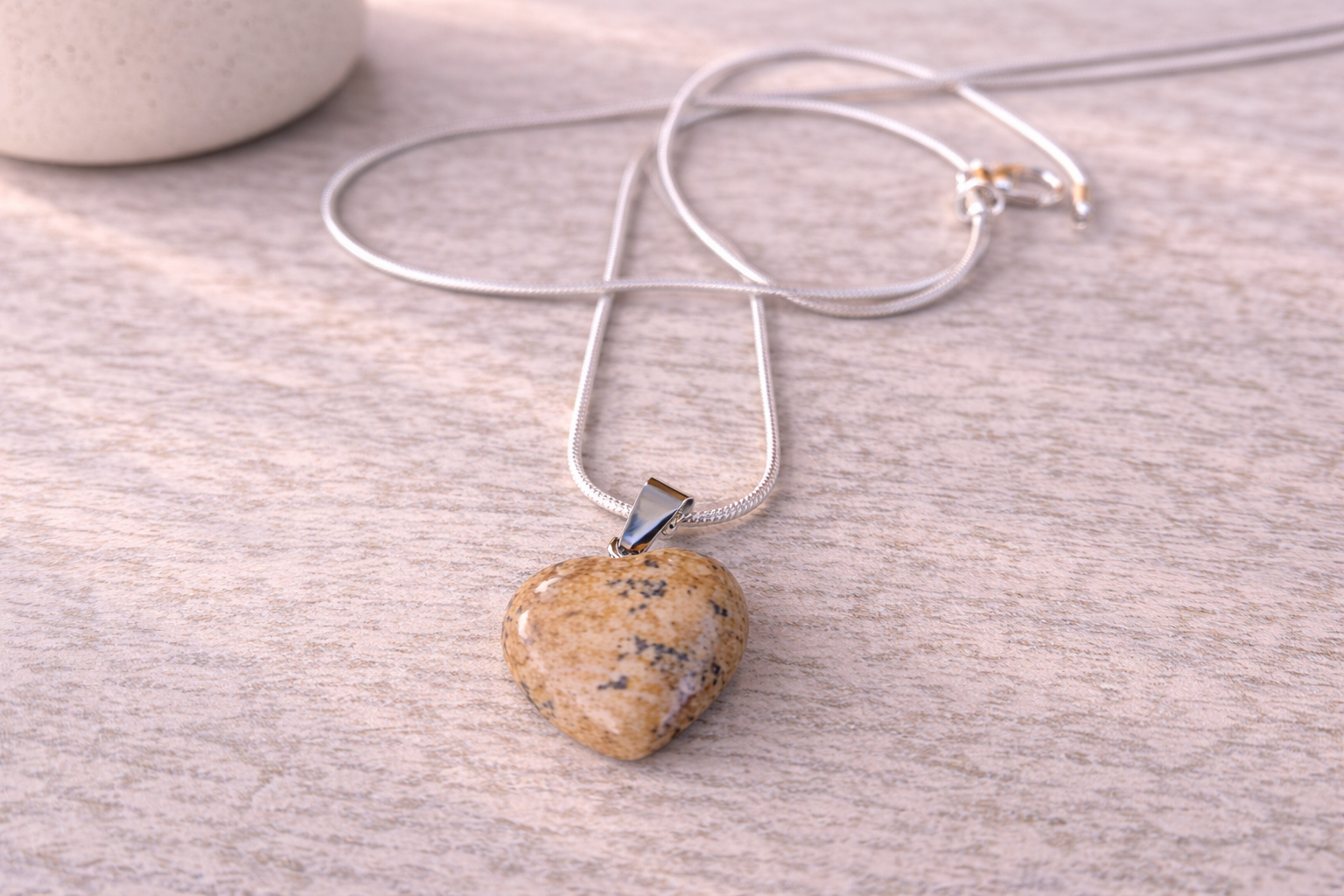 Colier Inima Pământului – Talisman Jasp