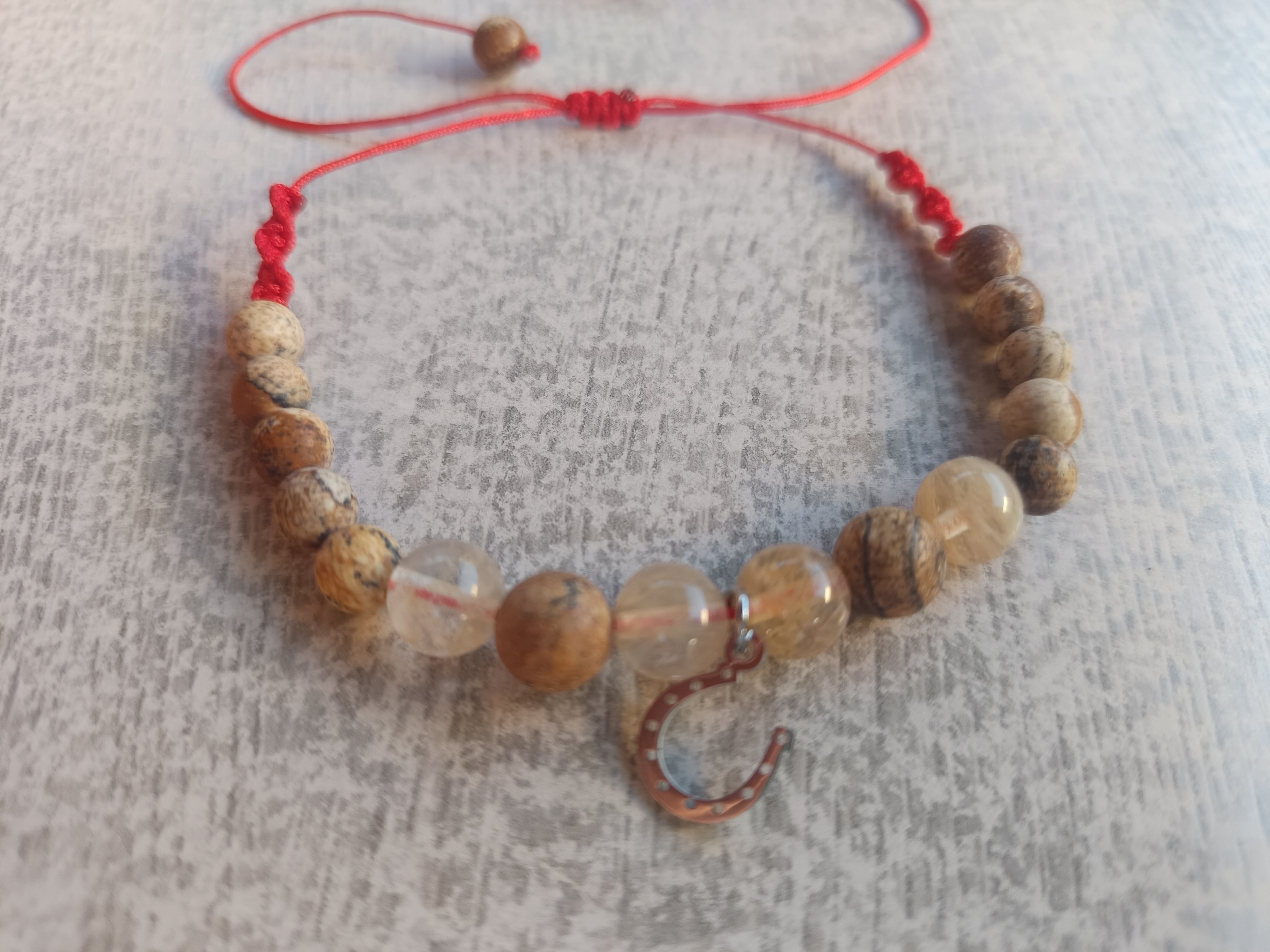 Brățară Energia Prosperității – Talisman cu Citrin și Jasp