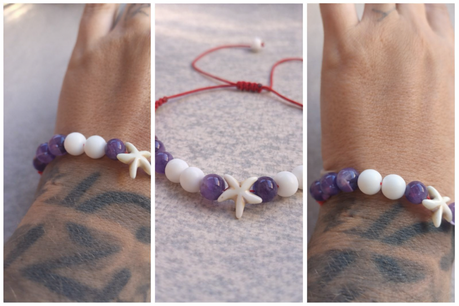 Brățară Echilibrul Marin – Talisman cu Ametist și Agate