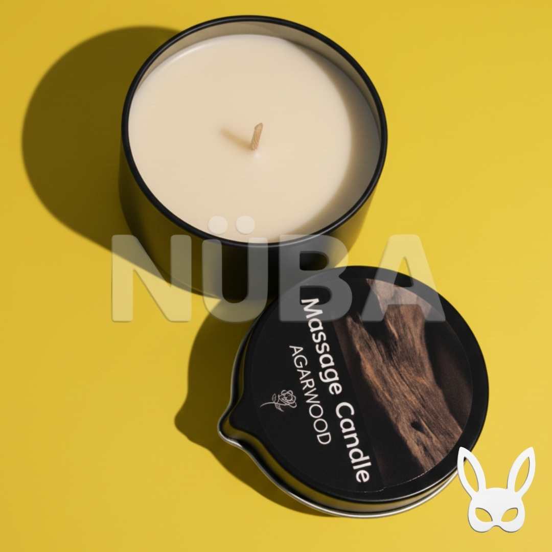 Vela de masaje Agarwood