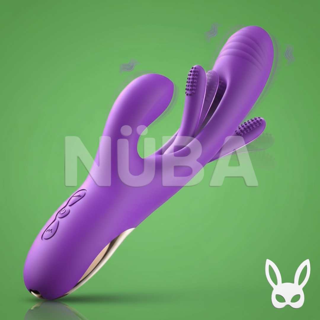 Vibrador doble de silicona