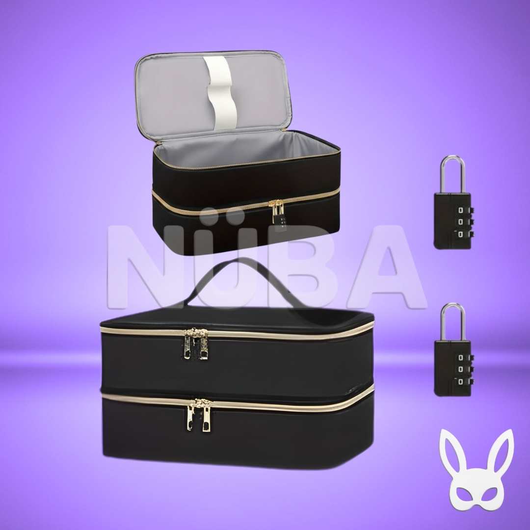 Estuche organizador con cerradura