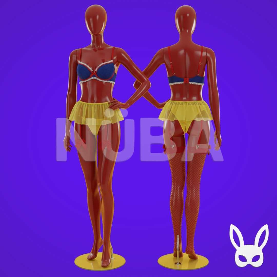 Conjunto de lencería Princesa