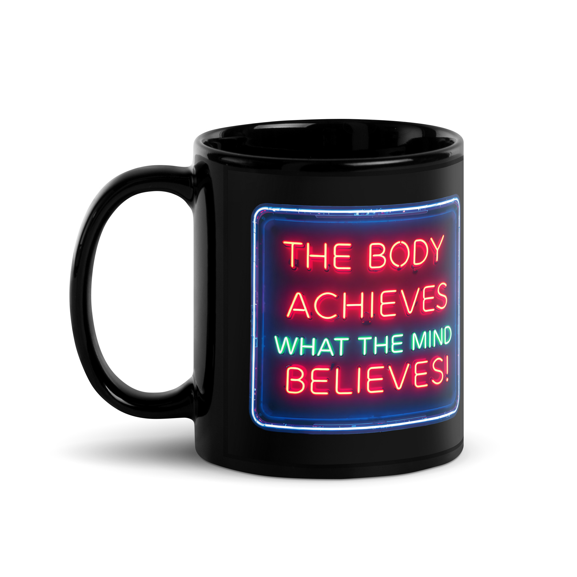 The Body Achieves, Mug
