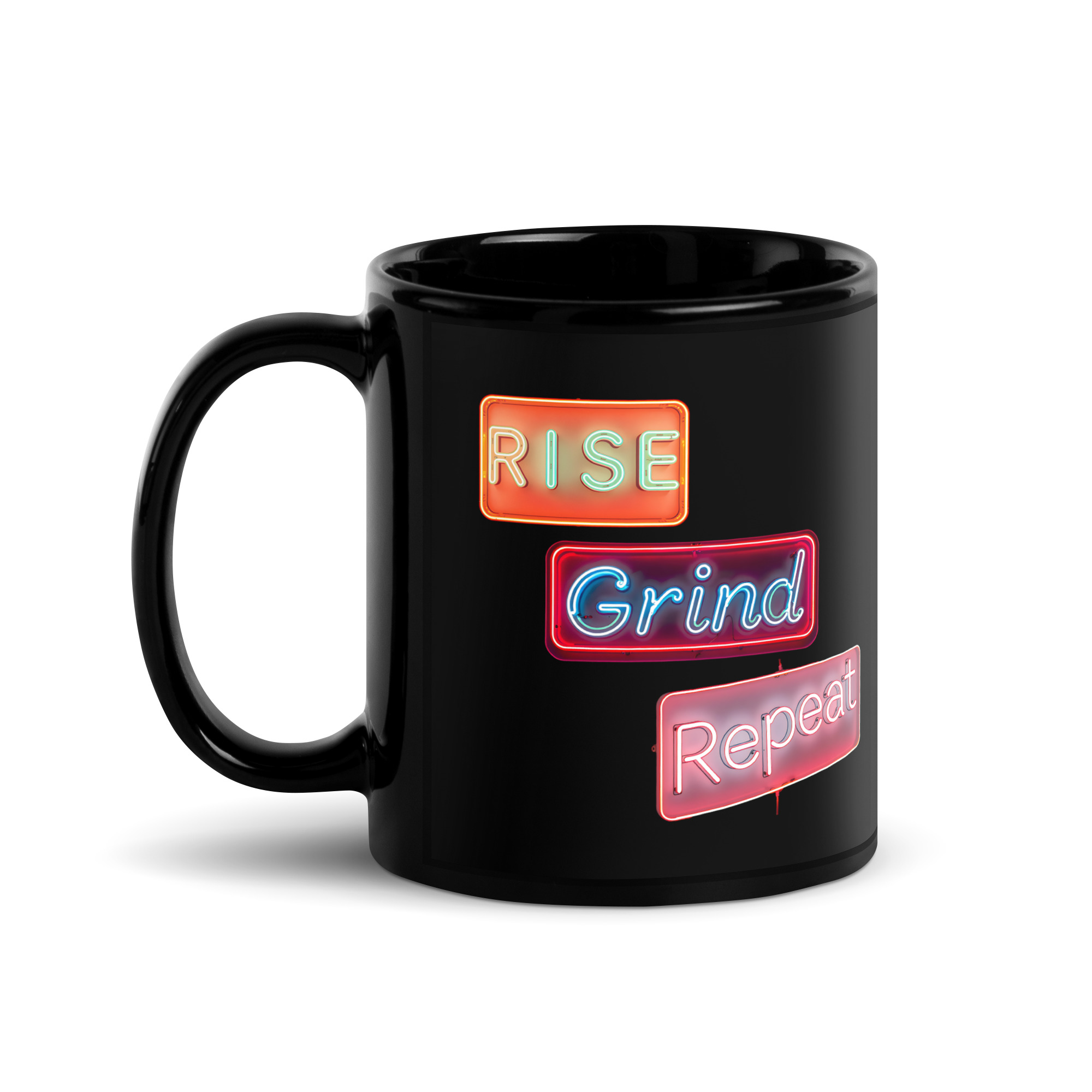 Rise/Grind/Repeat, Mug