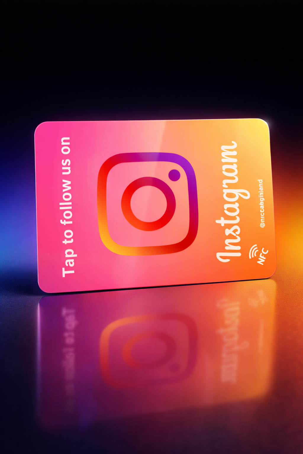 NFC Social Media Card