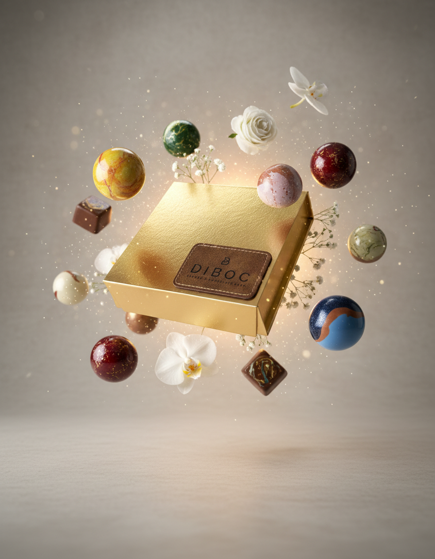 Luxury Artisan Chocolate Box