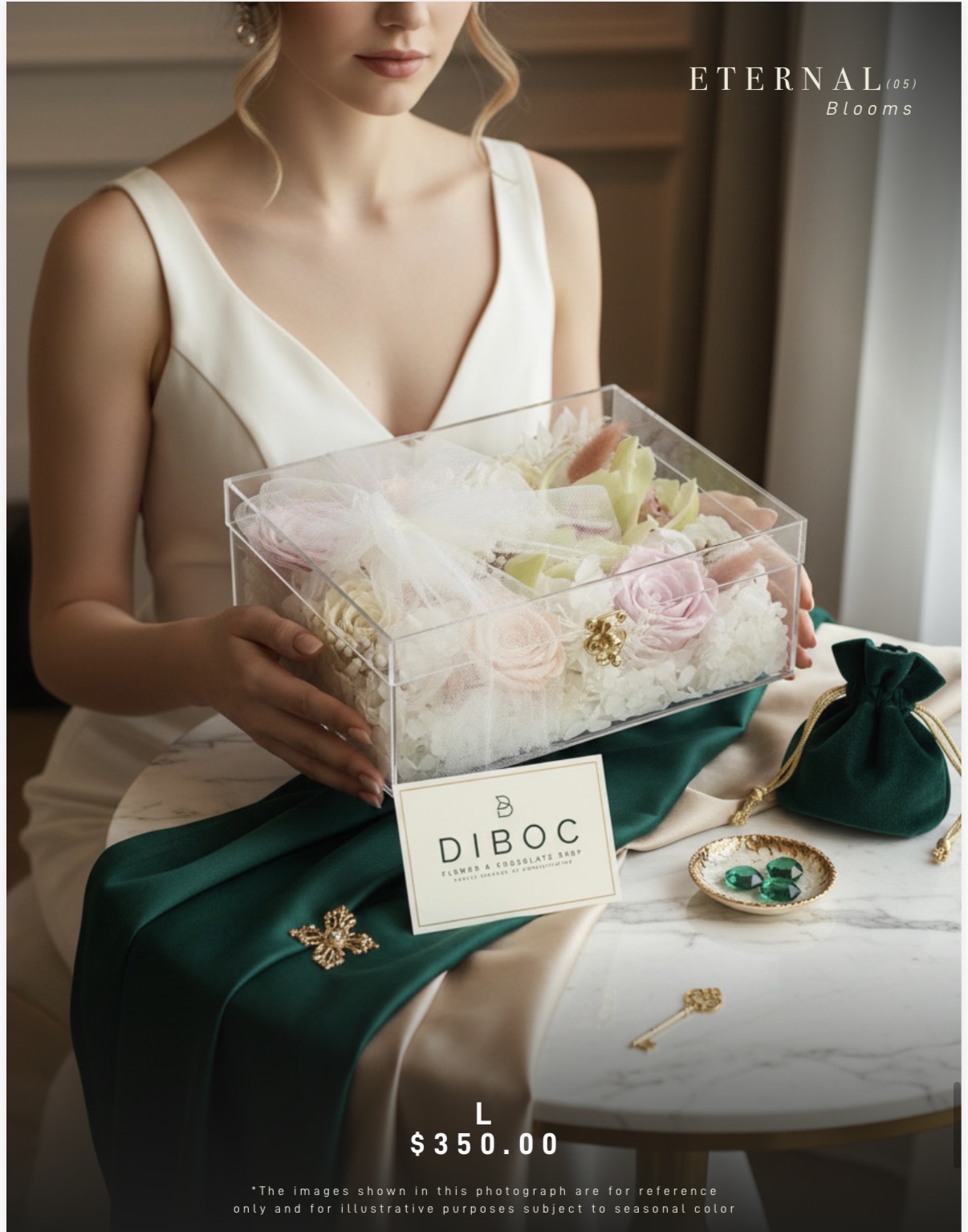 Luxury Eternal Blooms Box