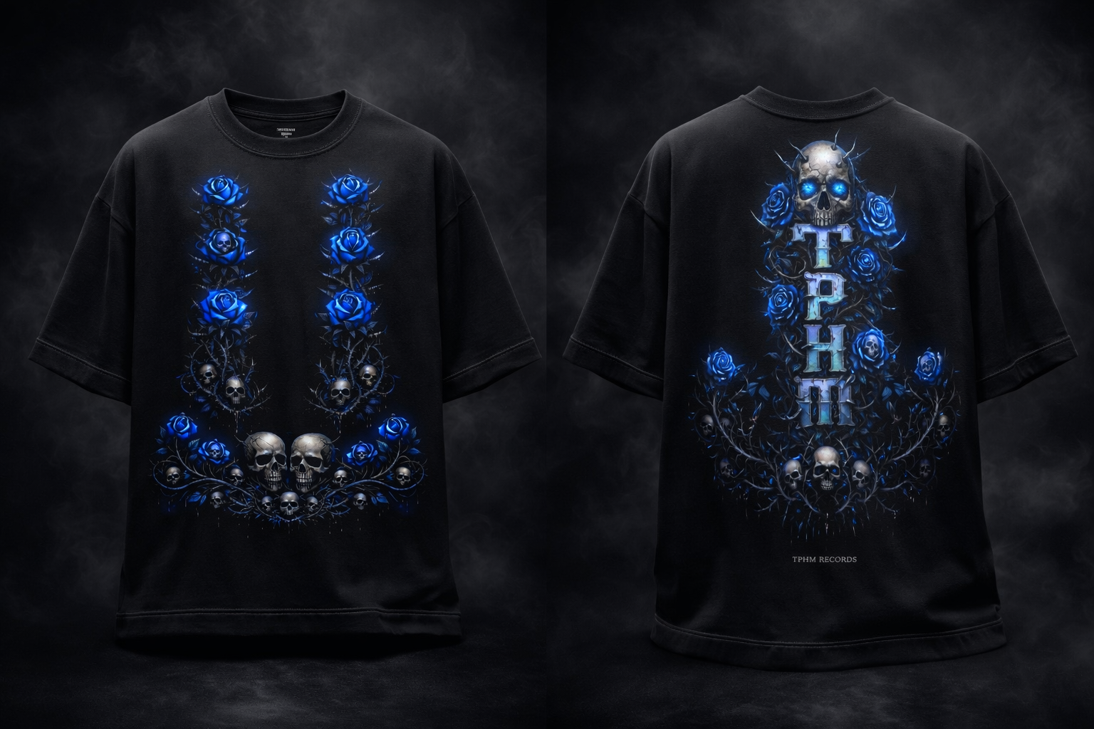 Playera T-shirt Unisex negra Exclusiva TPHM