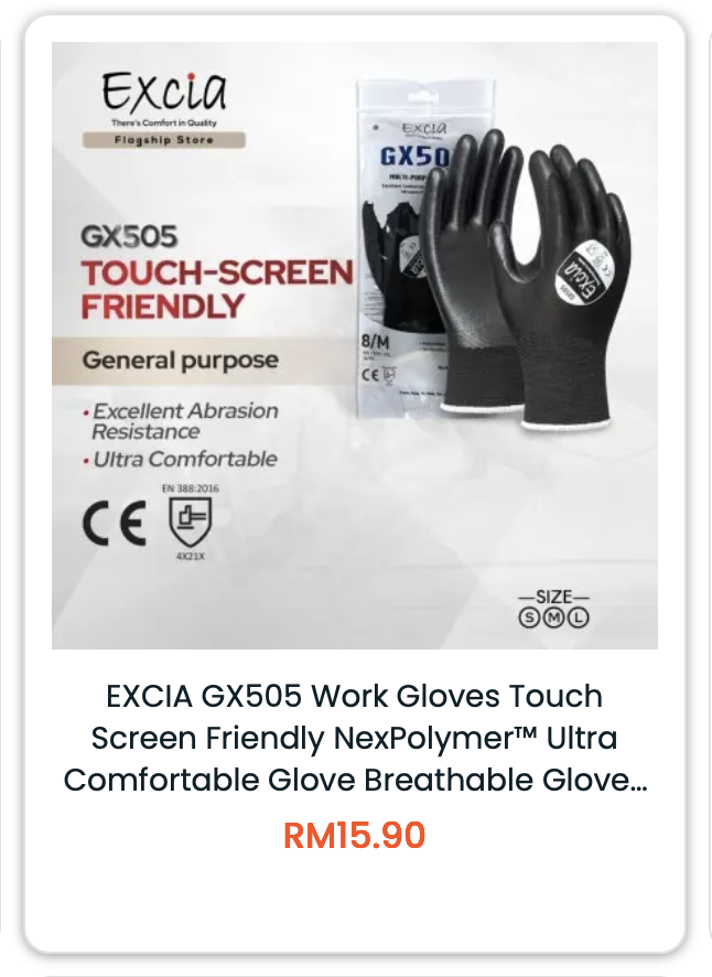 EXCIA GX505 Work Gloves