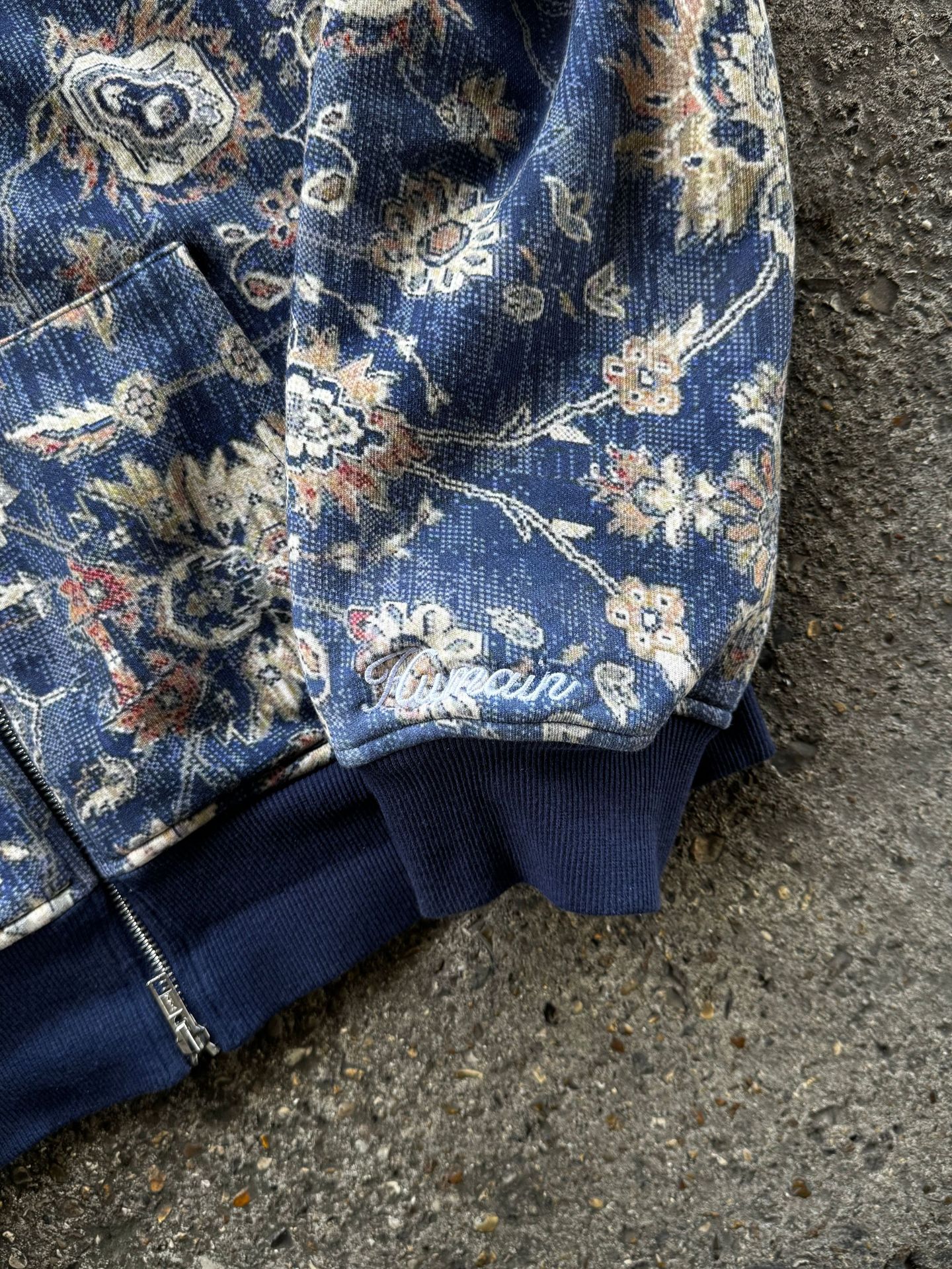 Digital Print Streetwear Vintage Retro Zipper Sweatshirt for Men and Women Hoodie