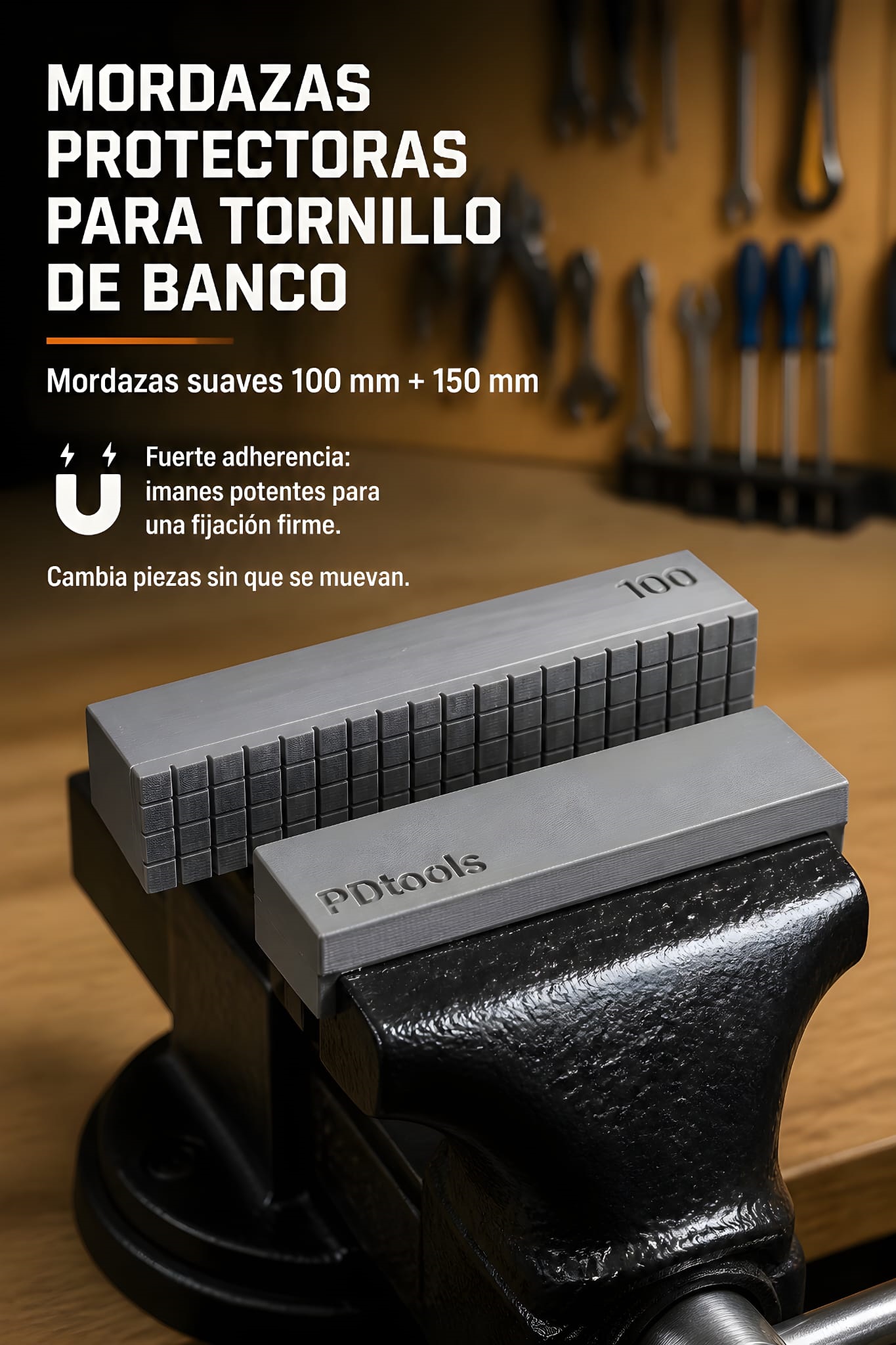 Mordazas protector tornillo de banco