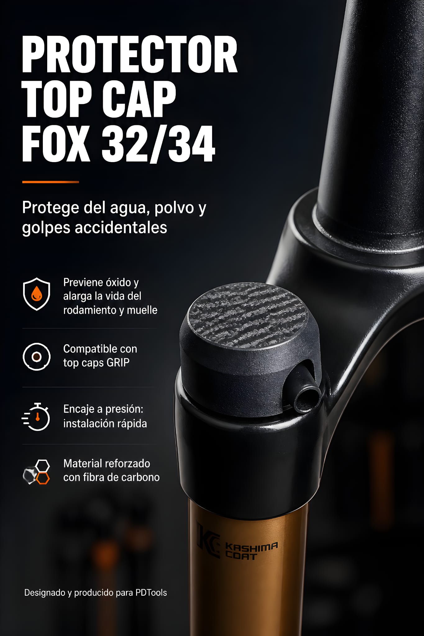 Protector TopCap Fox 32 y Fox 34