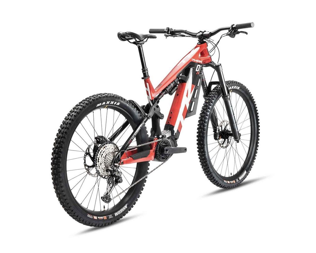 TK01 R - SHI MOD A TG EBIKE DE MONTAÑA ROJO/NEGRO