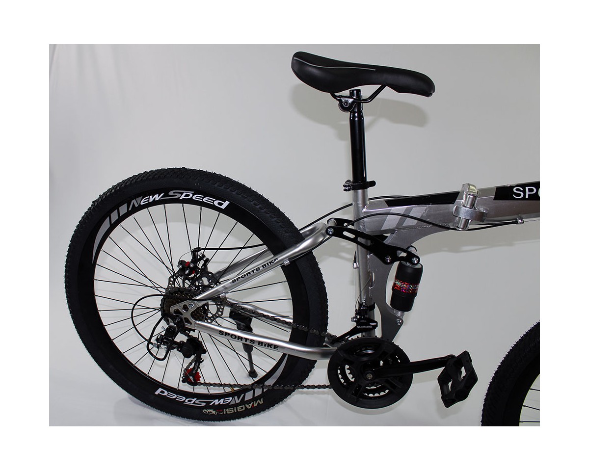 MTB-T006-R - Bicicleta Montaña Adulto Plata/Negro
