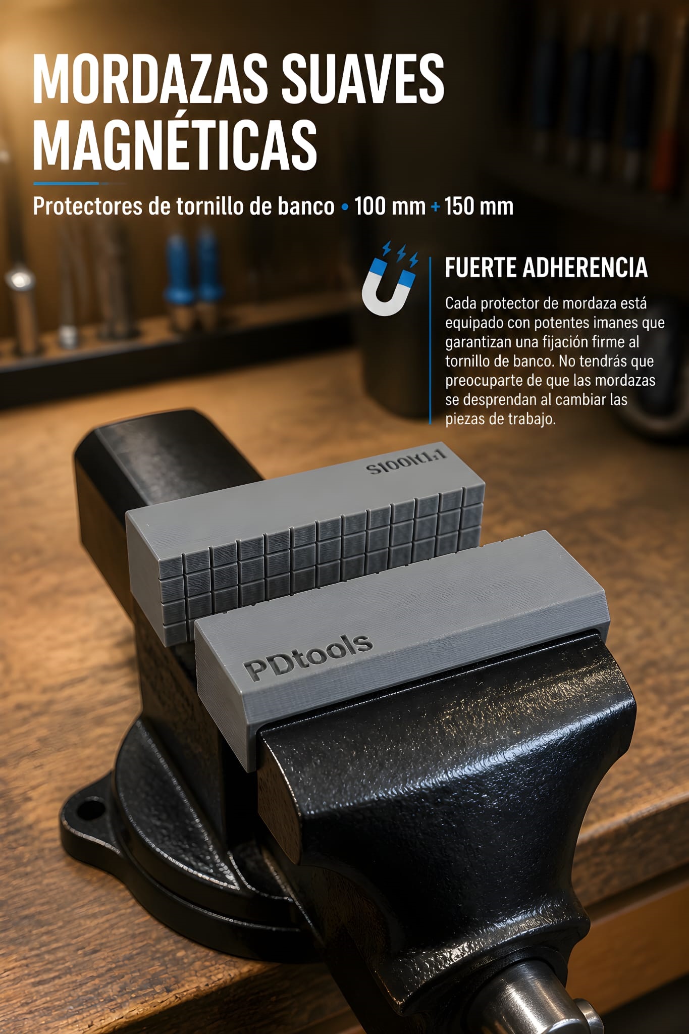 Mordazas protector tornillo de banco