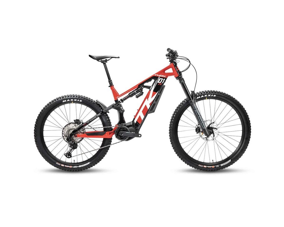 TK01 R - SHI MOD A TG EBIKE DE MONTAÑA ROJO/NEGRO