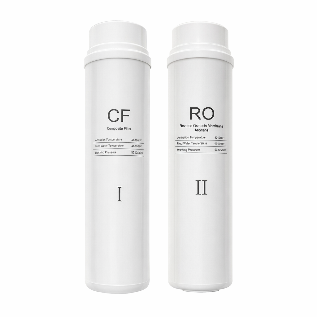 Ersatzkartuschen - Set für Untertisch - Trinkwasserfilteranlage