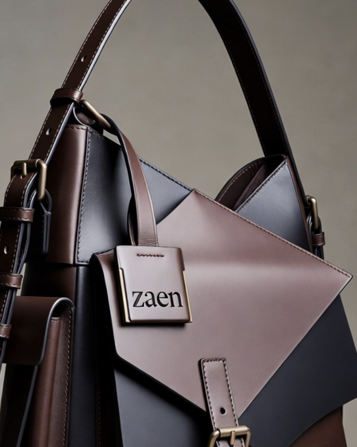 LUNA MODELİ EL YAPIMI DERİ ÇANATSI 