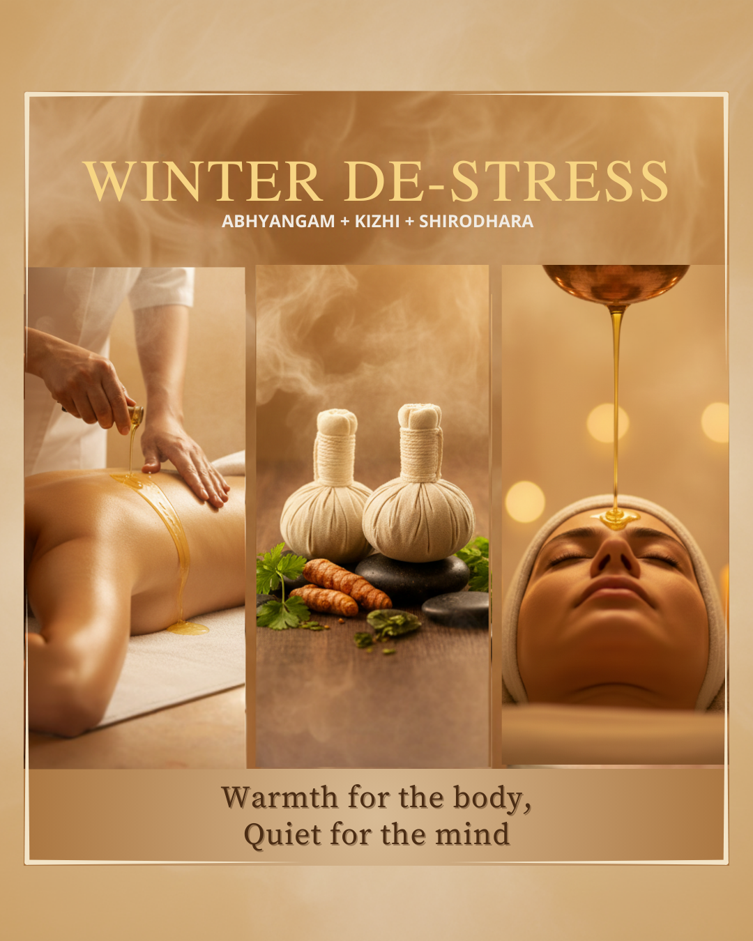 90-minute Ayurvedic De-Stress Ritual