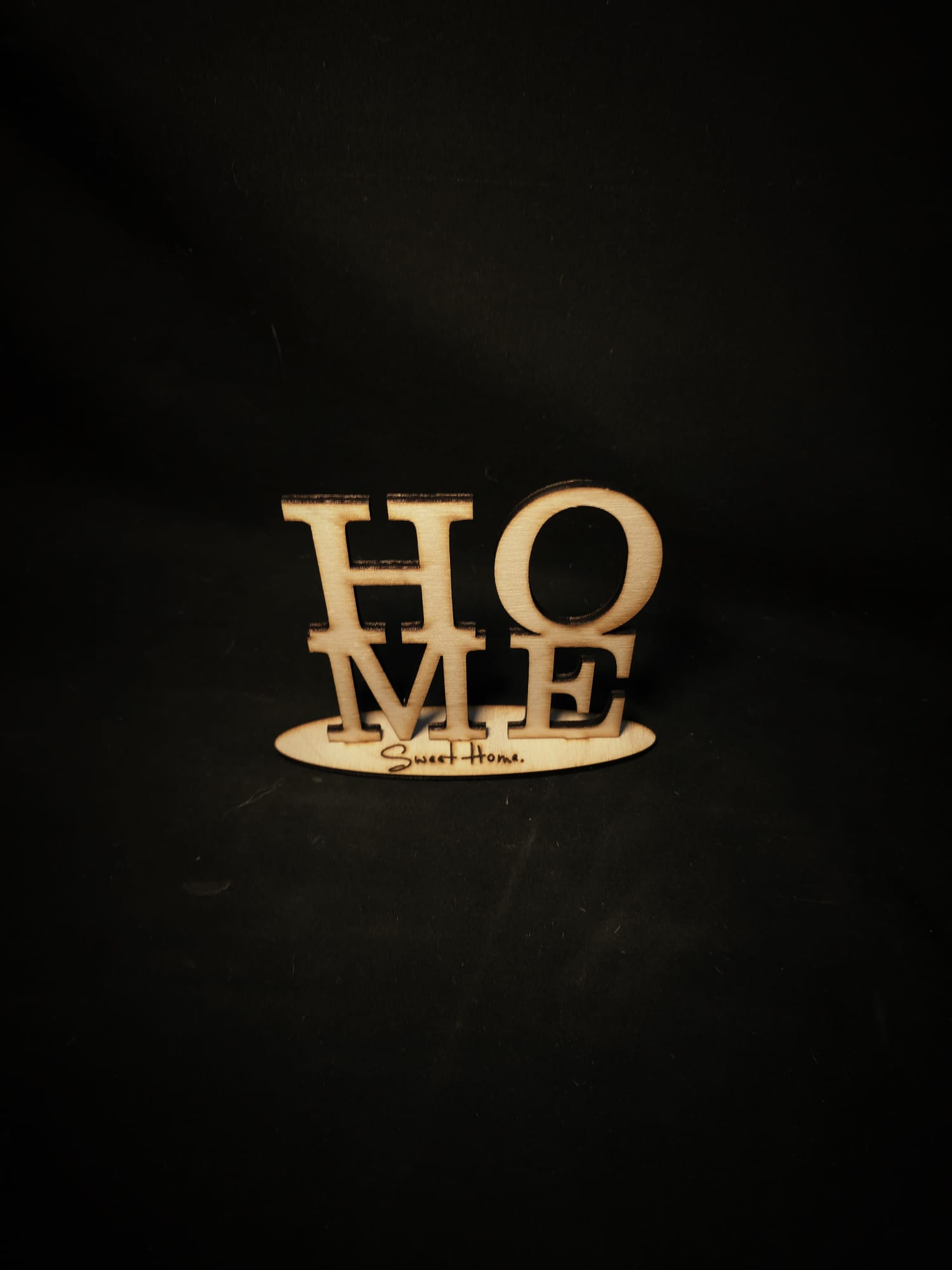 Enfeite de Madeira HOME