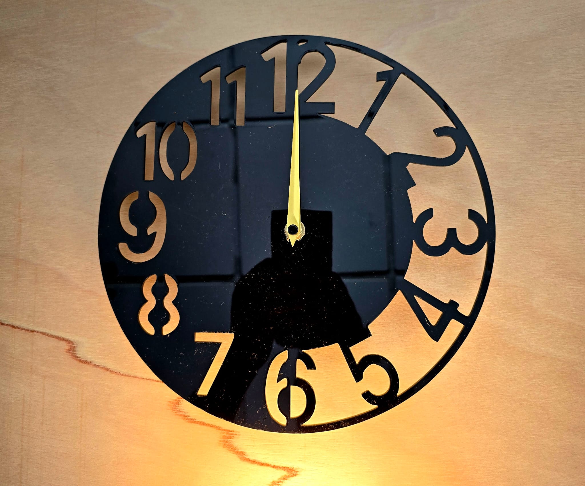 Relógio de parede moderno