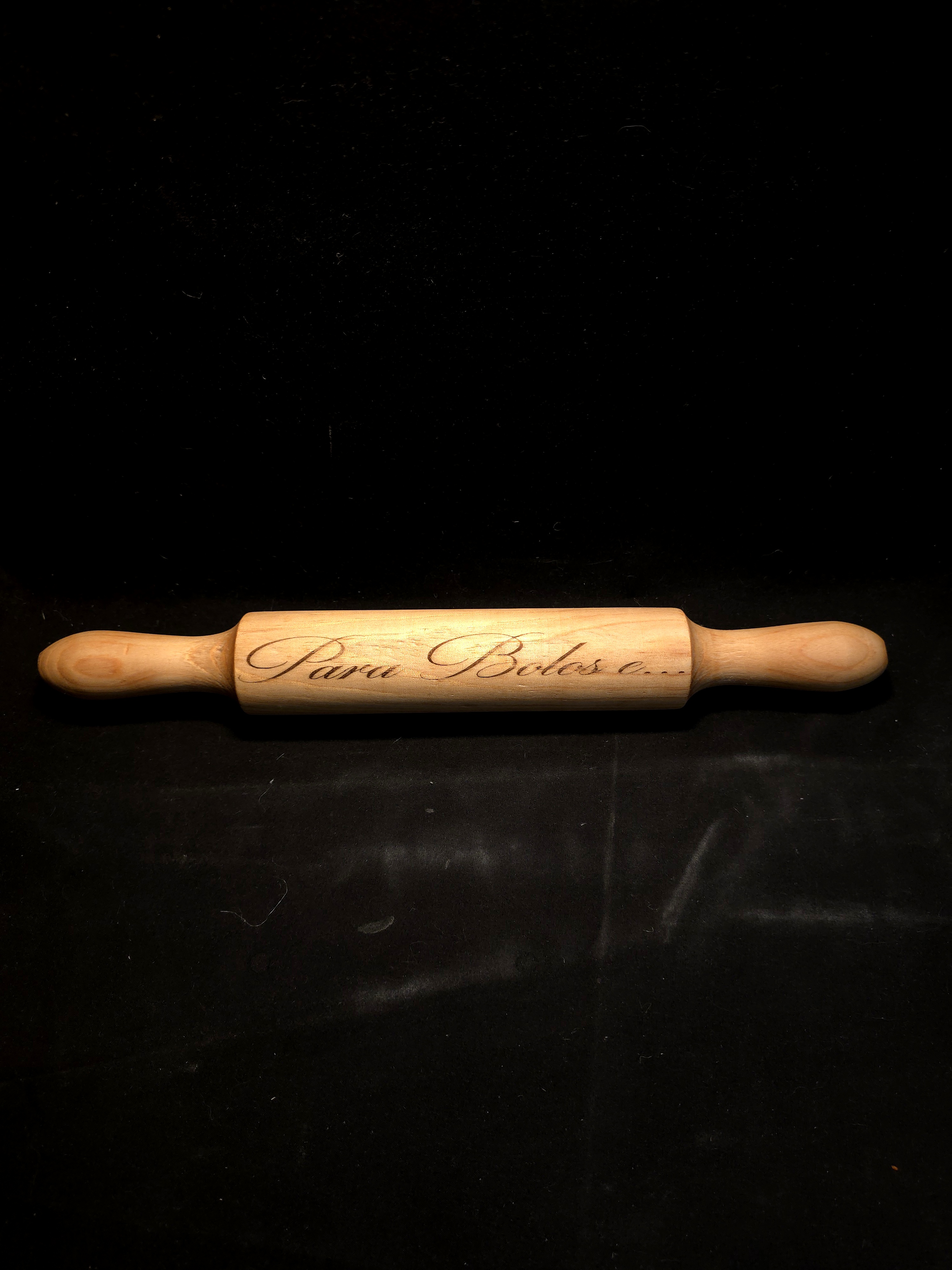 Rolo de Massa de Madeira