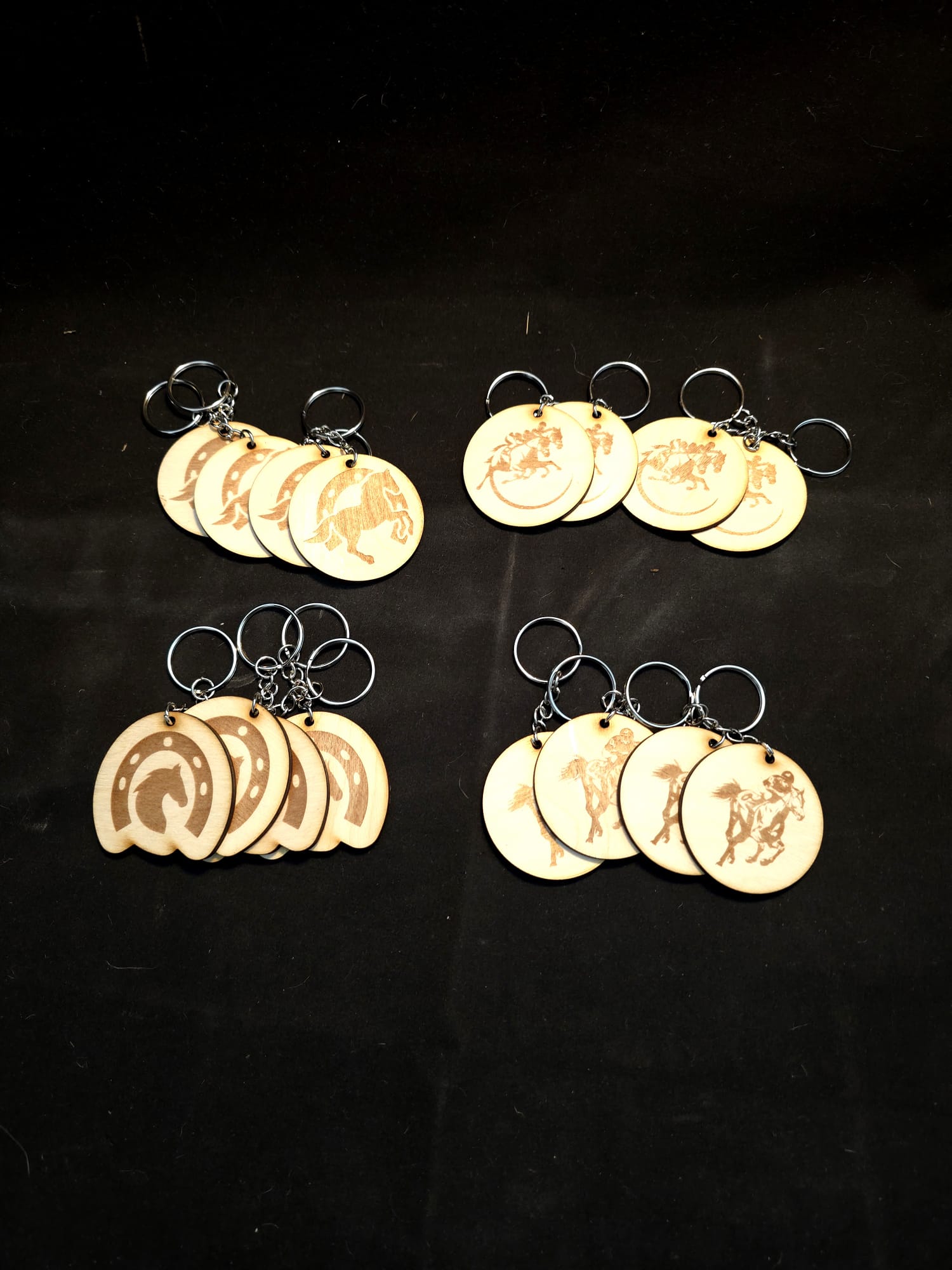 Chaveiros de madeira personalizados