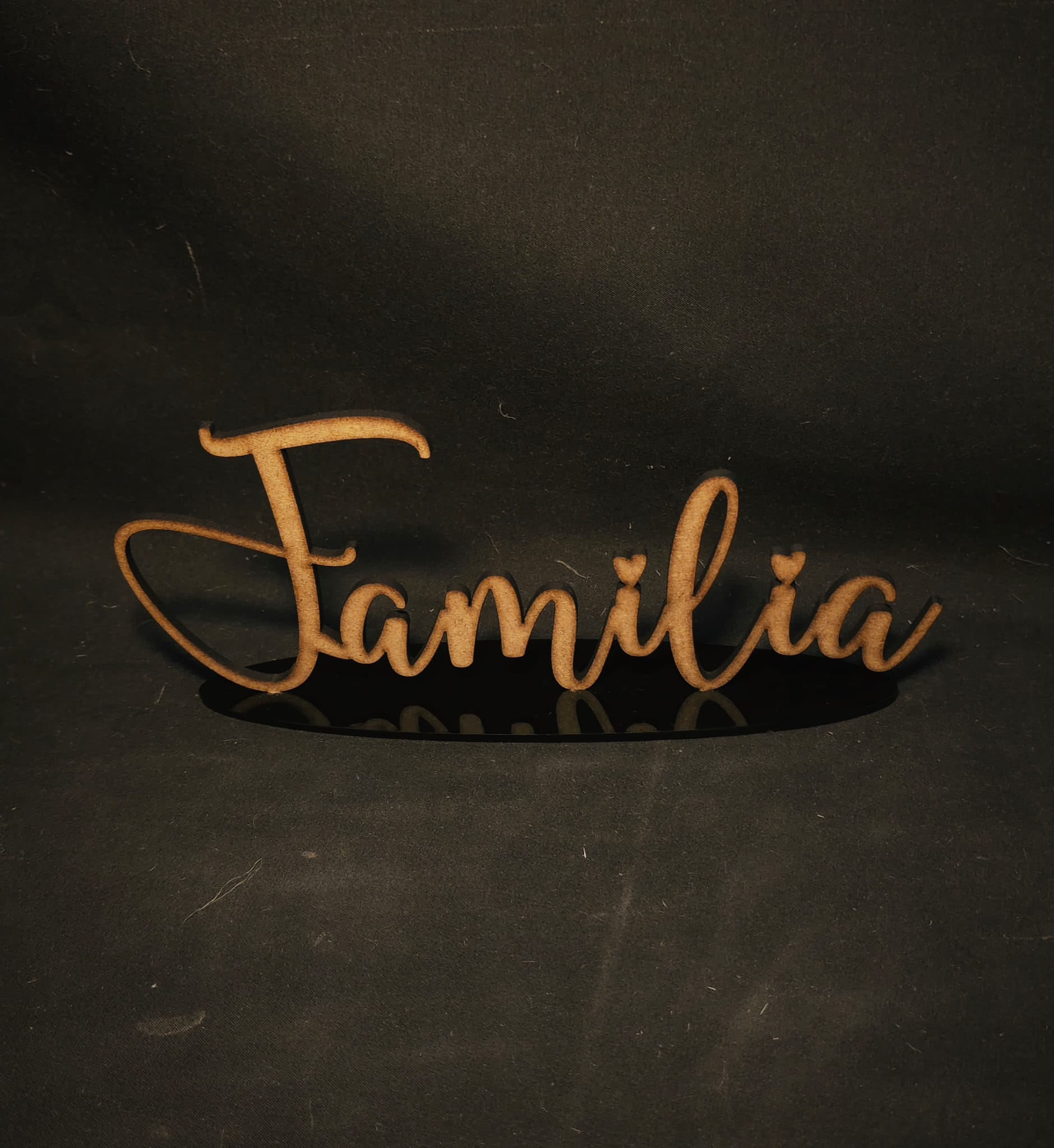 Placa Decorativa 'Família'