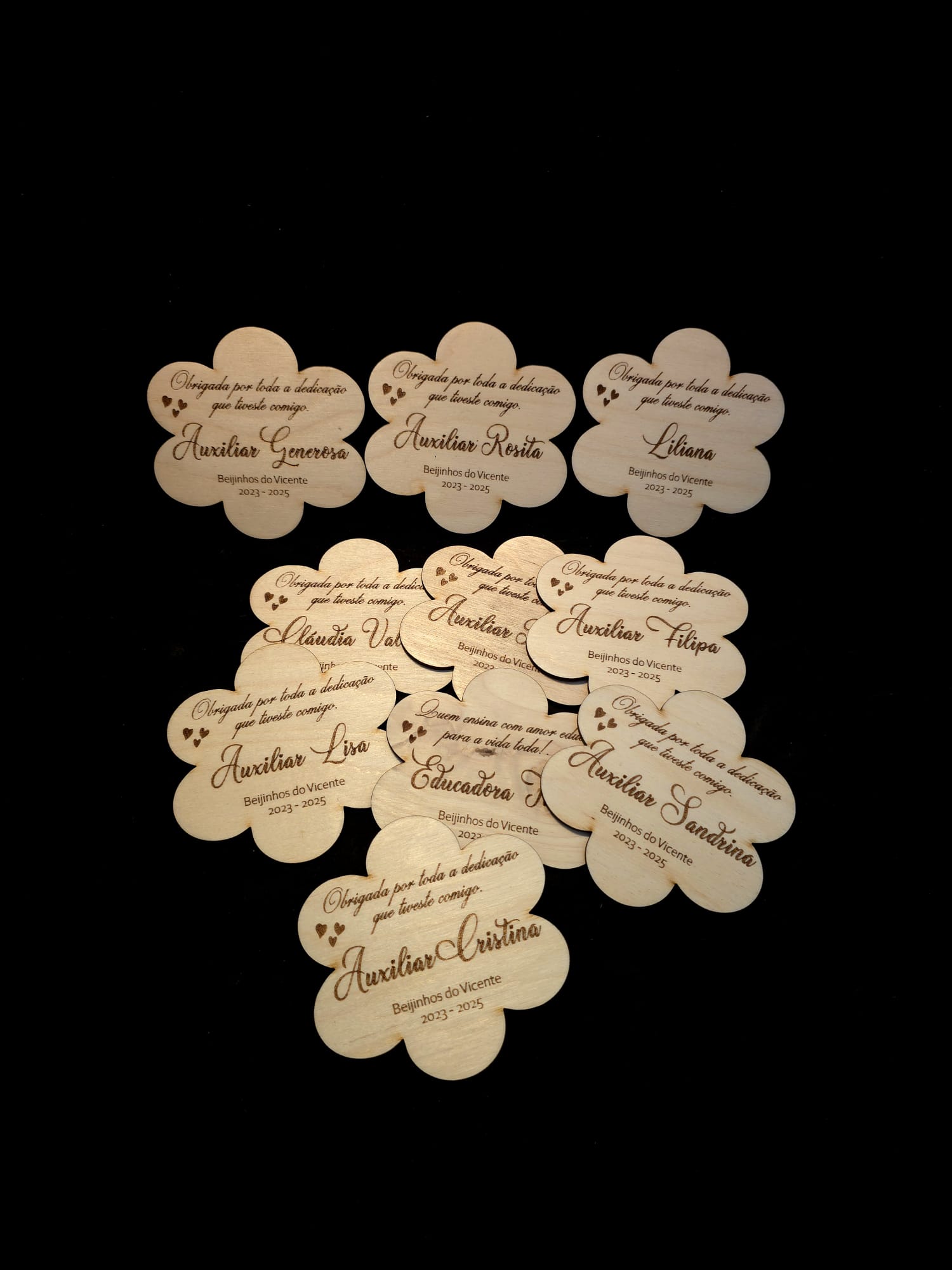 Plaquinhas personalizadas