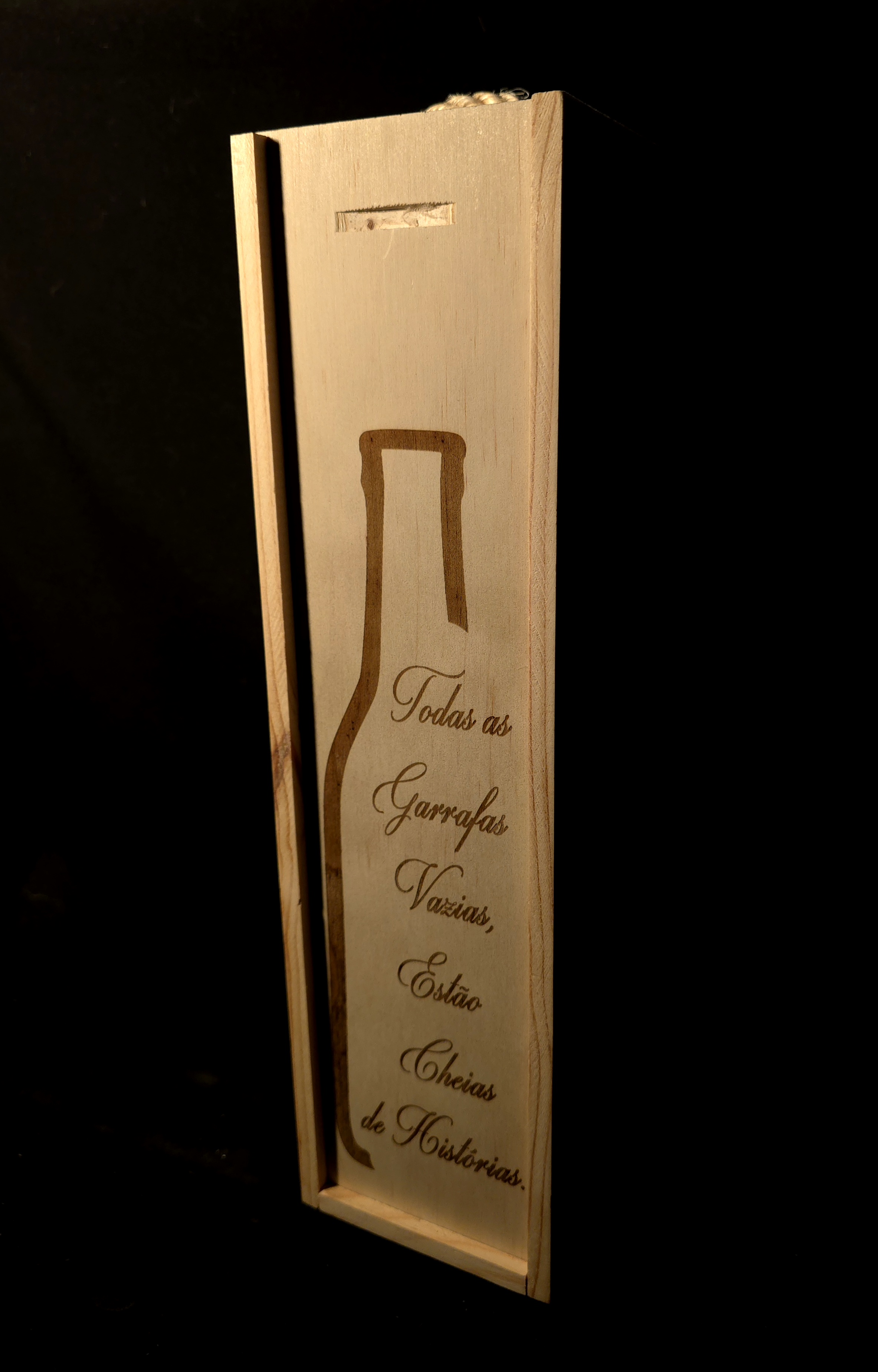 Caixa de madeira para vinho