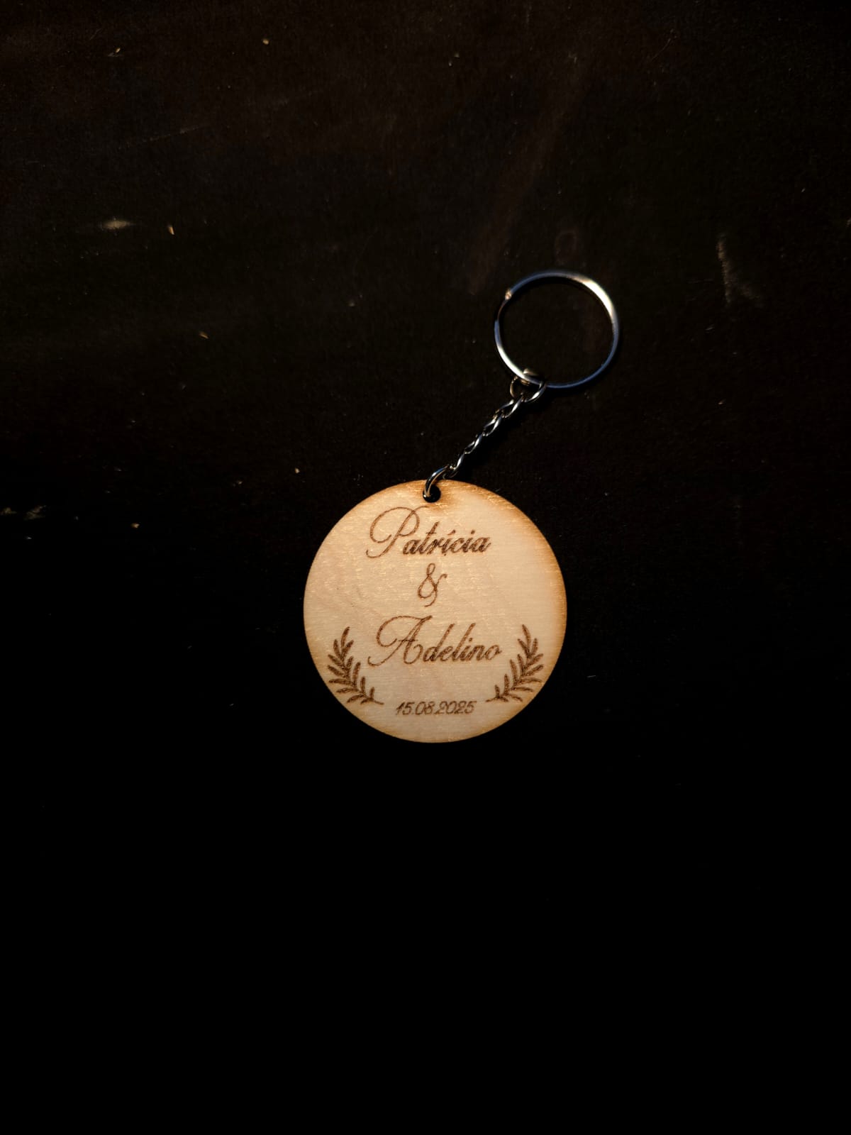 Chaveiros de madeira personalizados