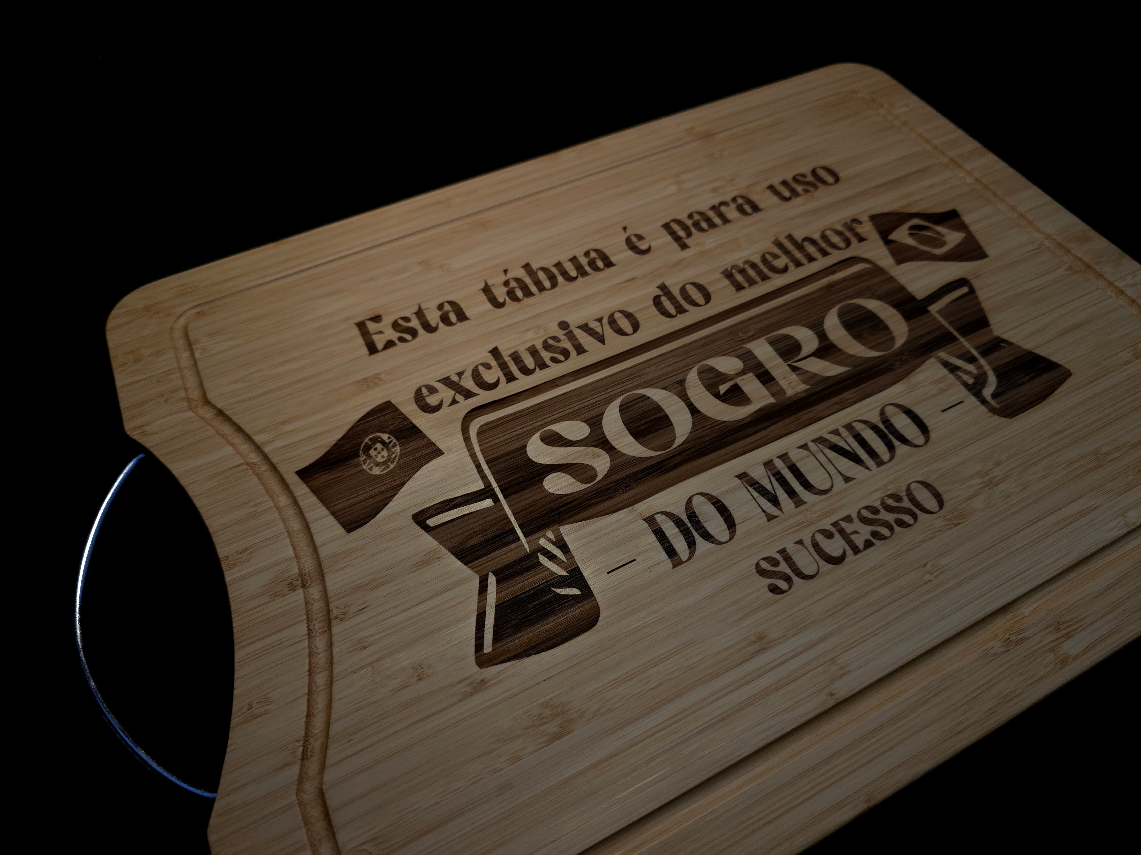 Tábua corte com pega