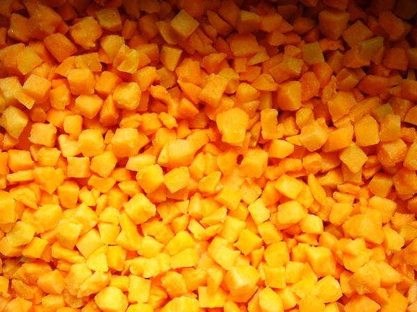 Diced carrots