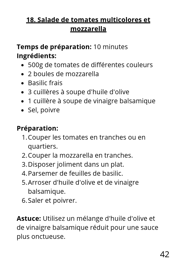 Végétarien en 20 minutes chrono