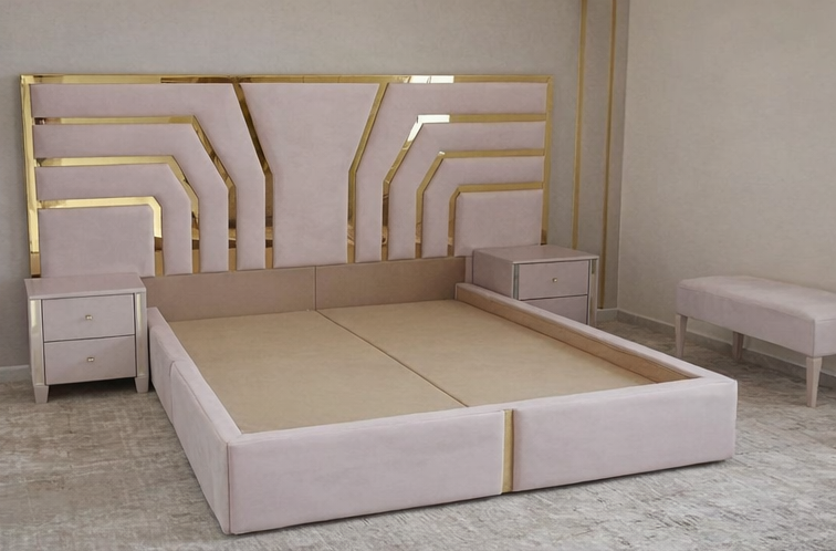 CAMA LUNA / COLCHON PILLOTOP  RESORTADO x 30