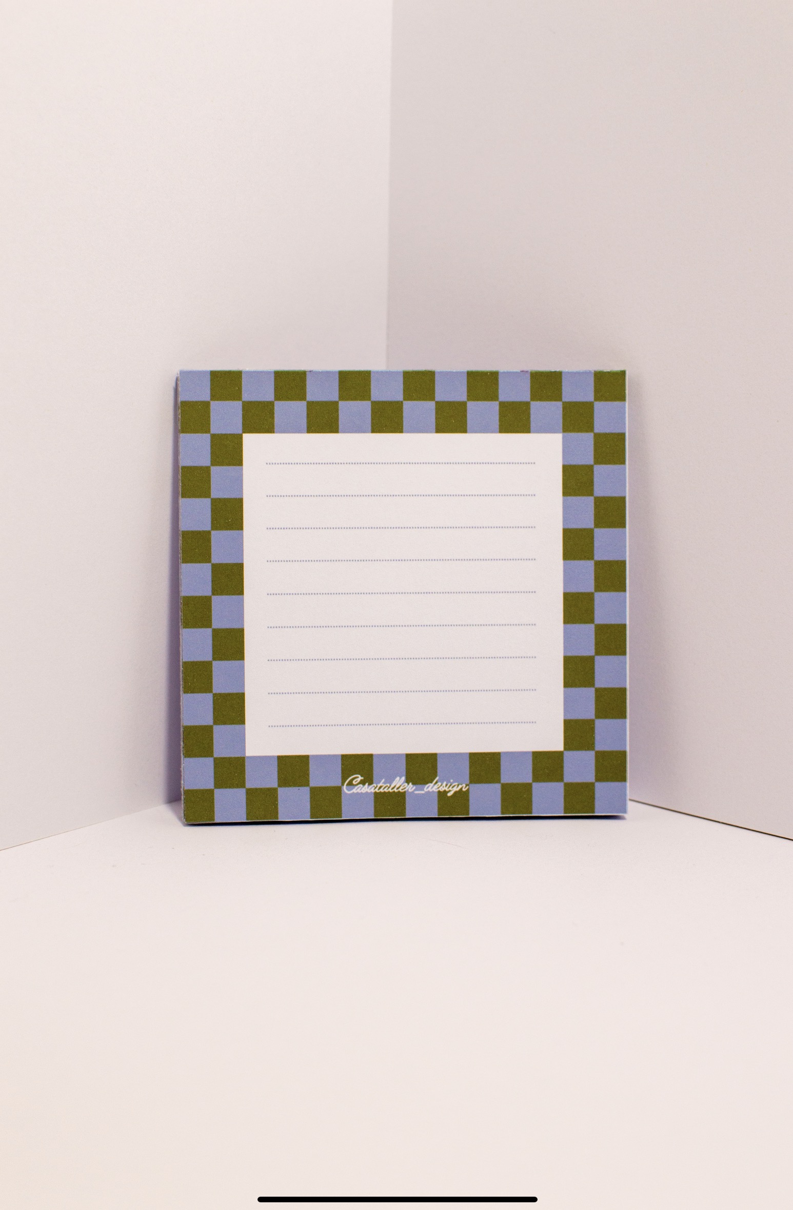 Memo Pad Checkers