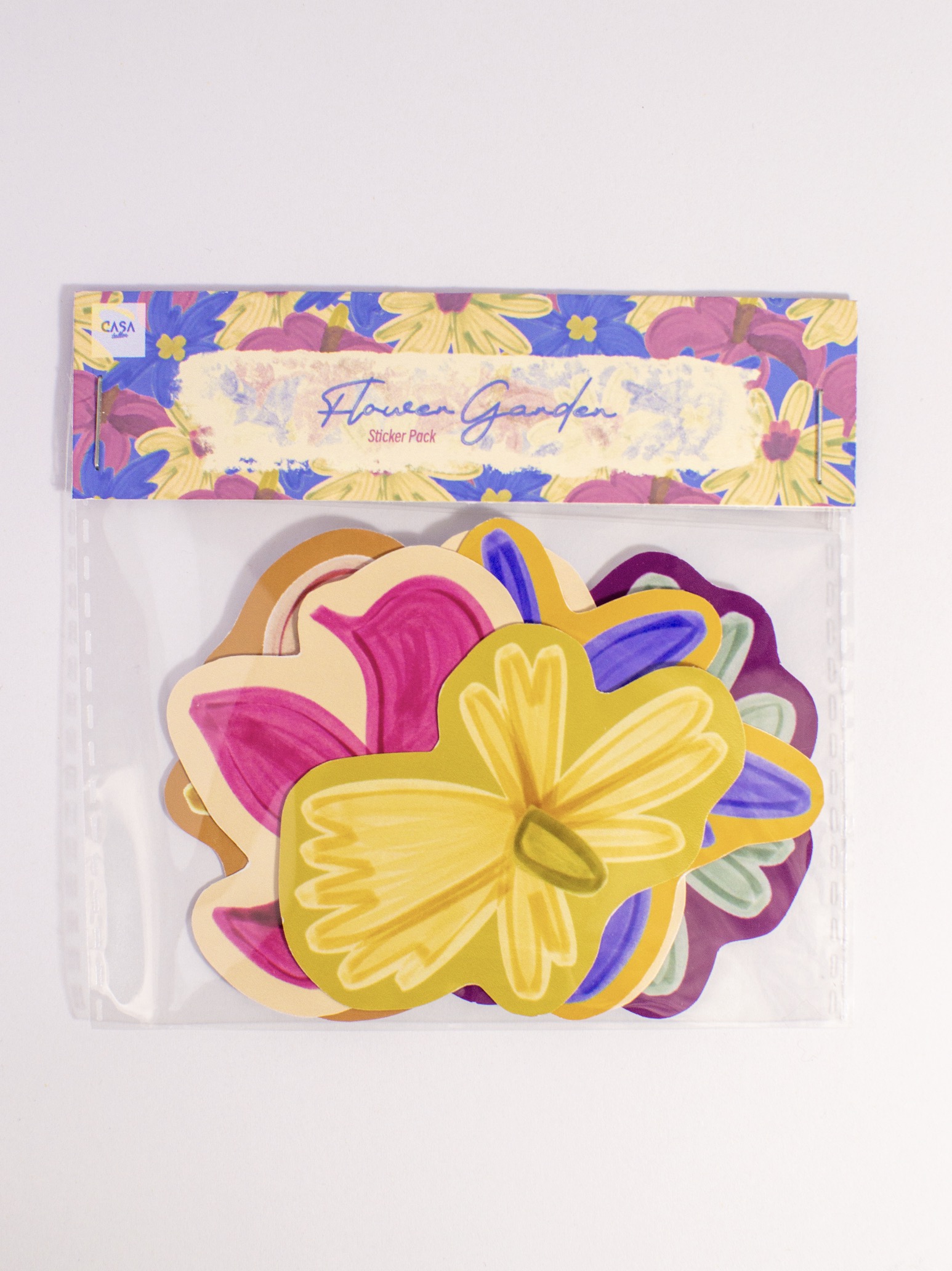 Sticker Pack Flower Garden