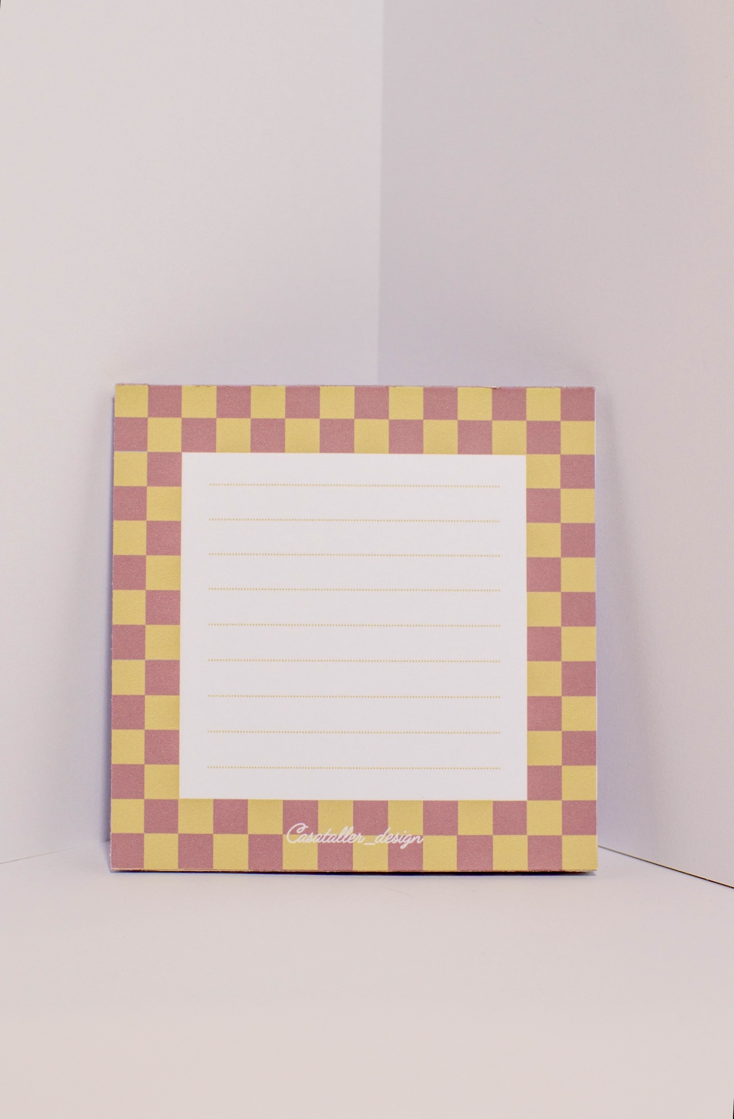 Memo Pad Checkers