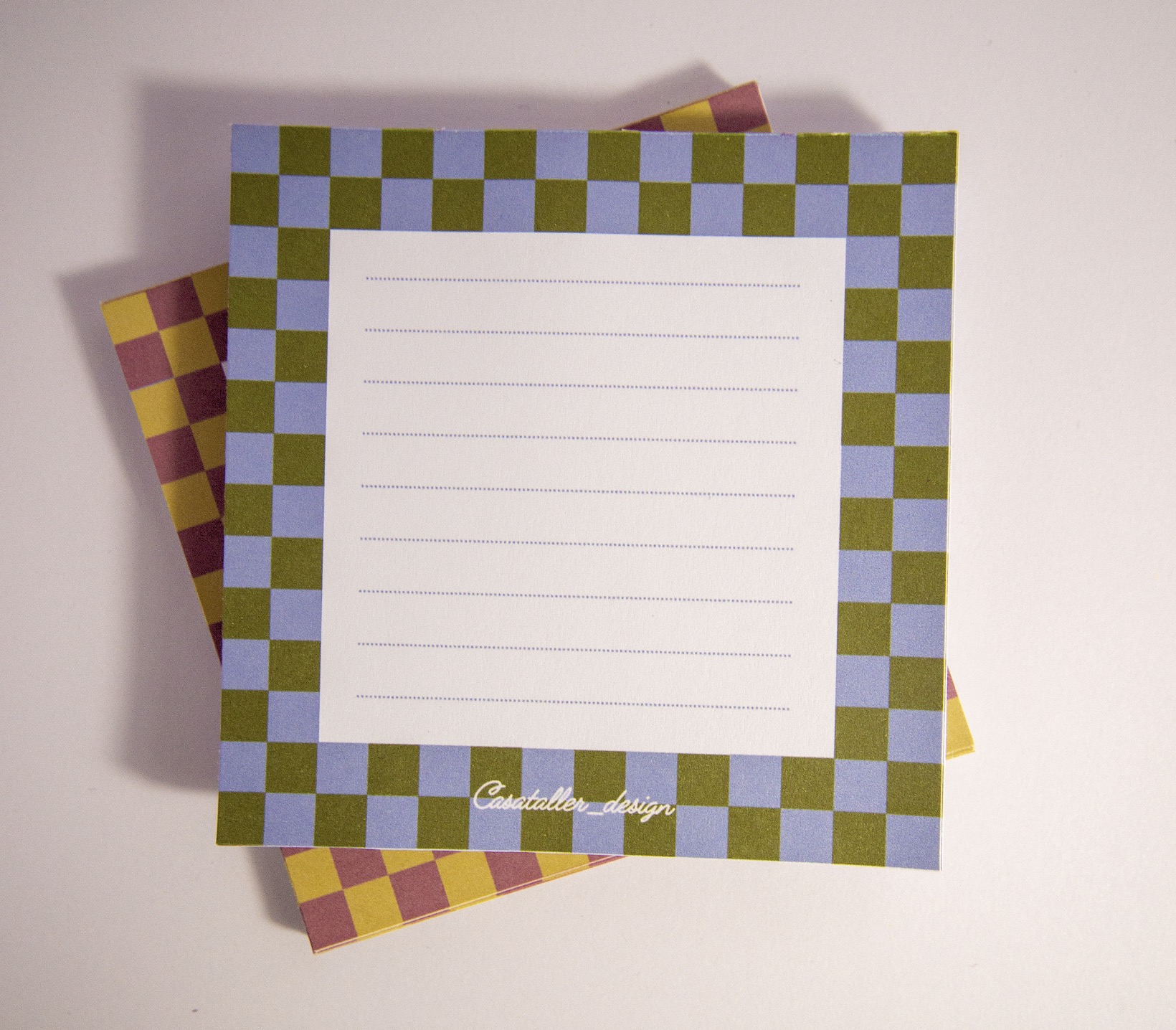 Memo Pad Checkers