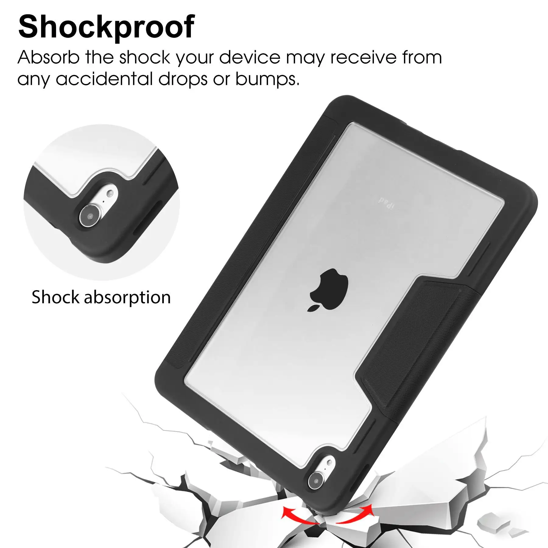 GoDrift Durashield Heavy duty Case For  iPad 11 inch 11th Gen