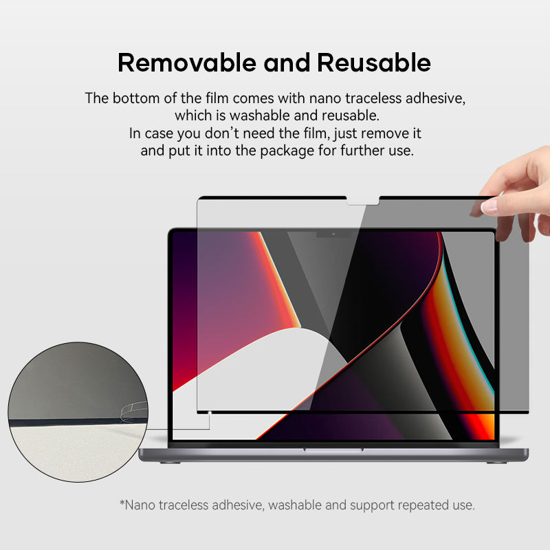 Godrift Clarity X Series Magnetic Privacy Filter For Macbook Pro 14 inch