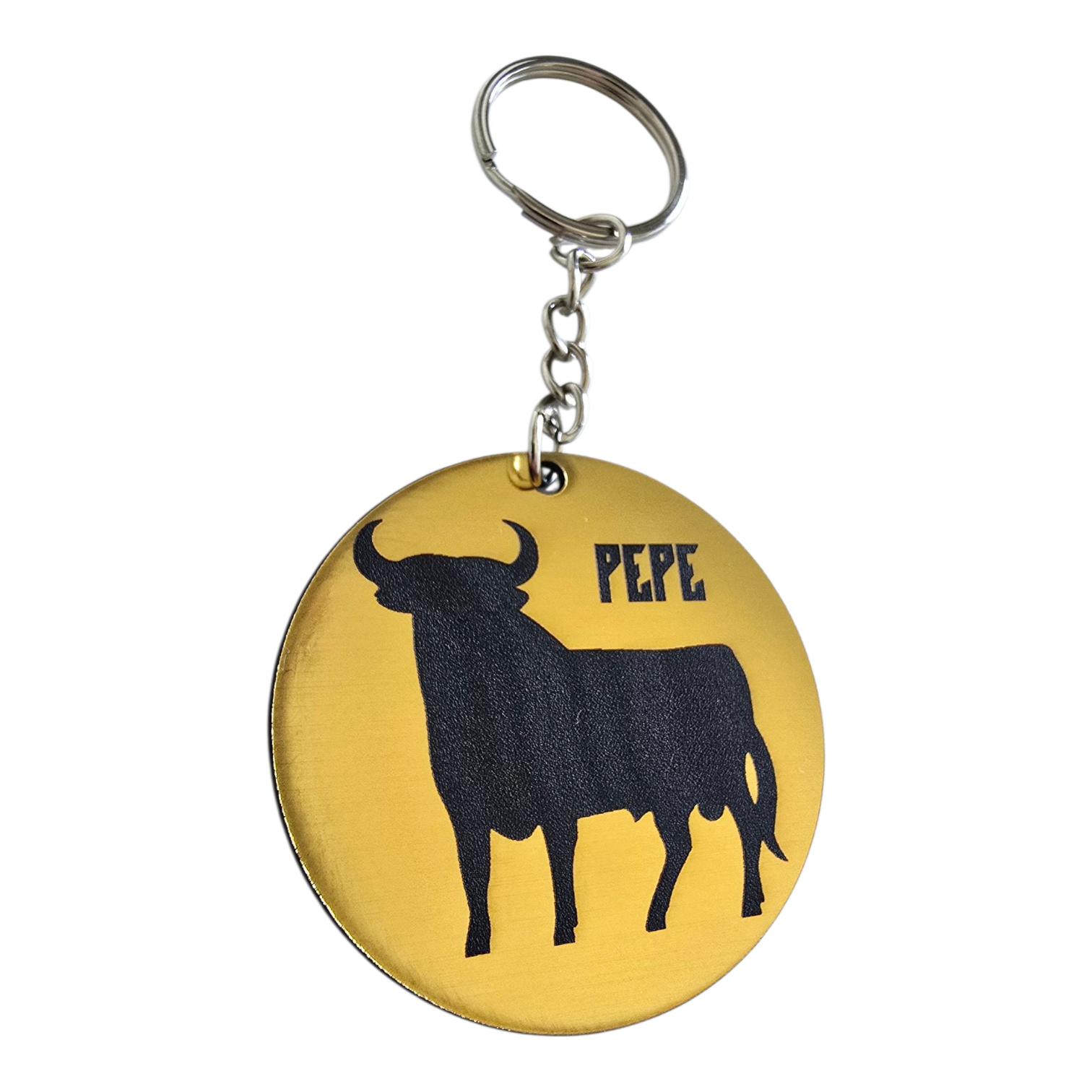 Llavero toro personalizado